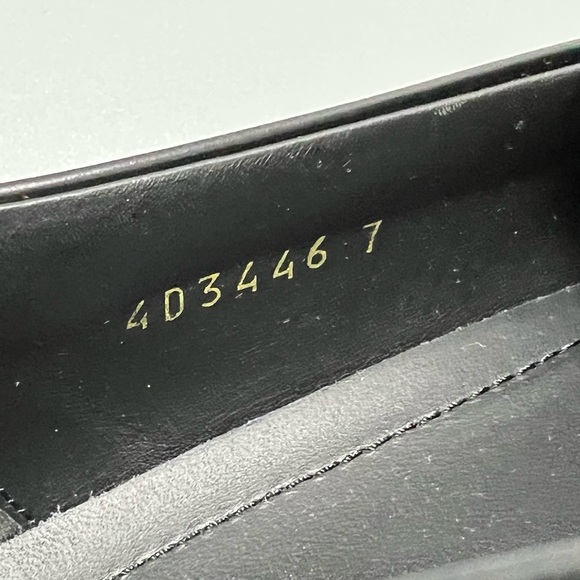 Prada Spazzalato Rois Leather Penny Loafers Black Men’s UK 7/US 8 $775 - Picture 6 of 9